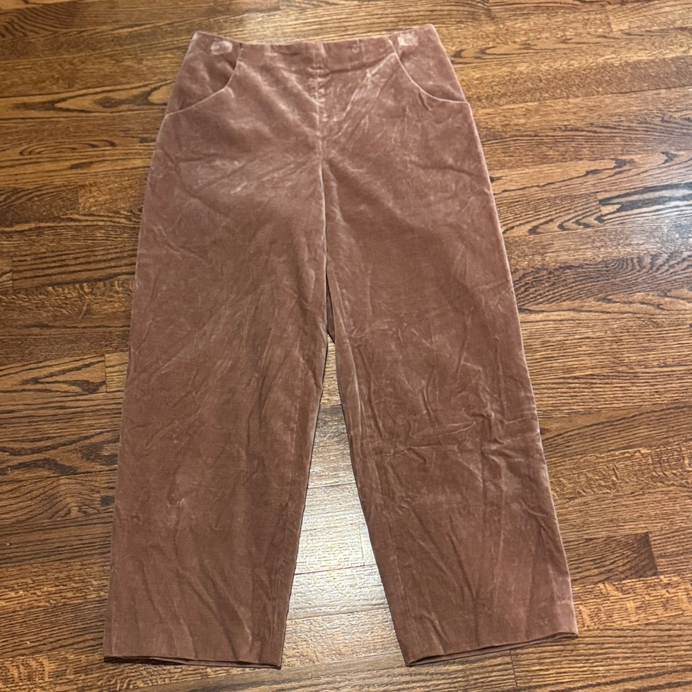 Vanessa Seward Velvet Trousers Size 40/10